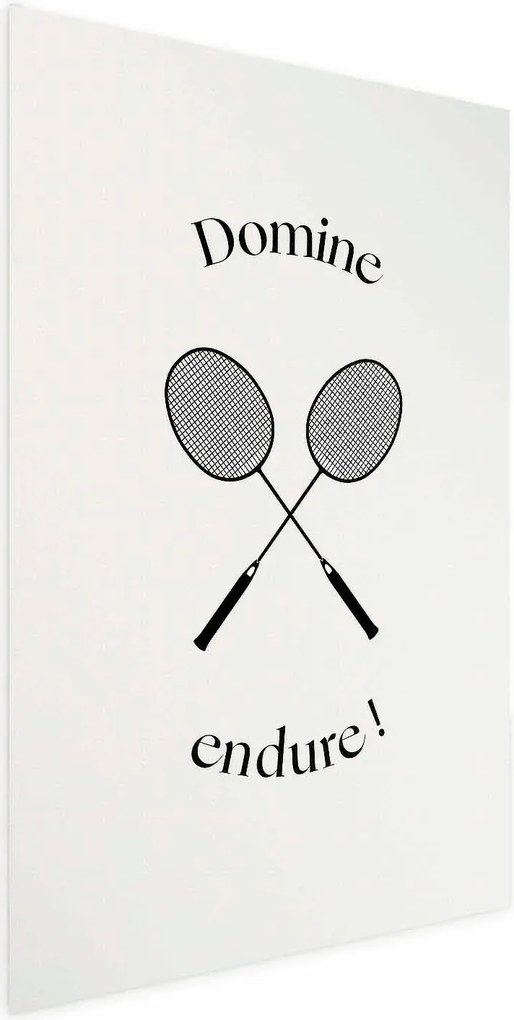 Plakat Rakiety do badmintona 21x30 cm bez ramy bez marginesu ARTGEIST B