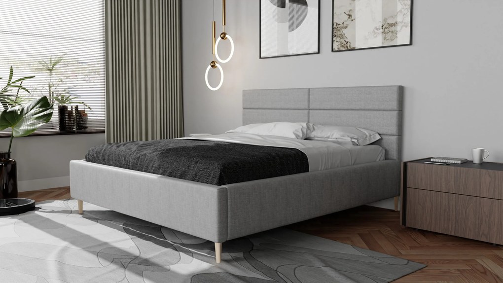 Łóżko sypialniane Basic SLIM - 200x200