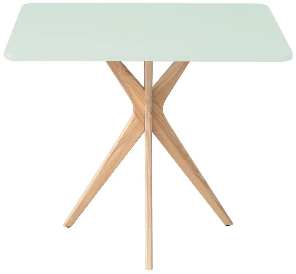 Stół CUTTI 55x80 miętowy/jesion RAGABA