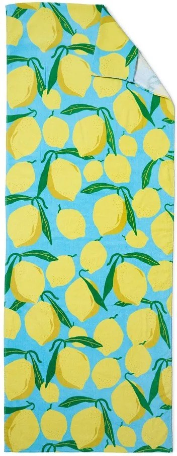 Bawełniany ręcznik plażowy 92x180 cm Lemons Lounger – Catherine Lansfield