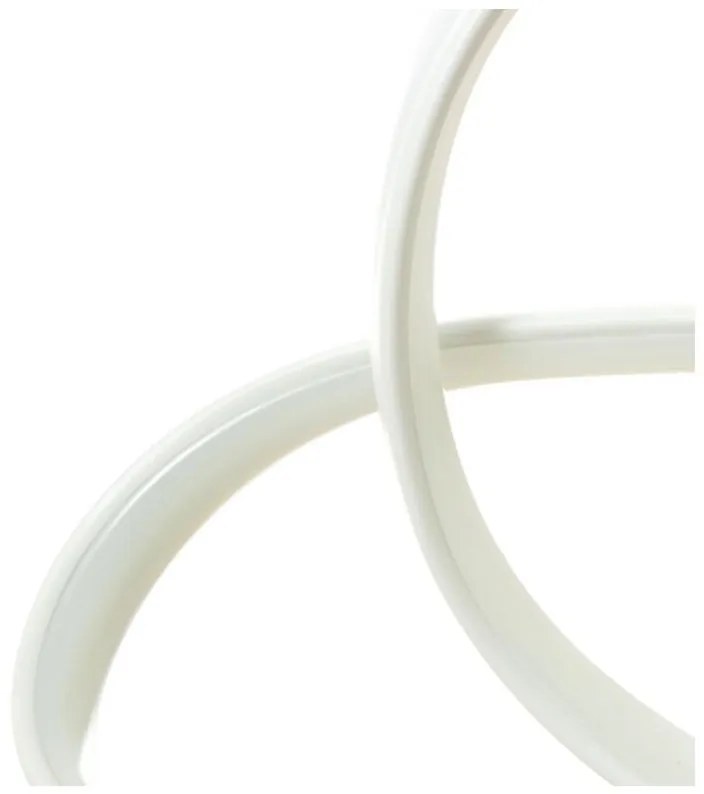 Lampa geometryczna LED wisząca sufitowa AT46-1SL-White