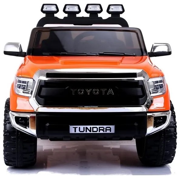 Auto na akumulator toyota tundra pomarańczowa