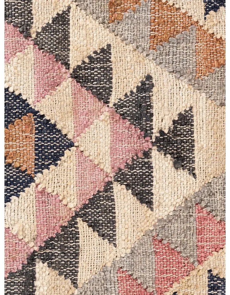 Szary chodnik z juty tkany ręcznie 80x200 cm Roya Parsa – Elle Decoration