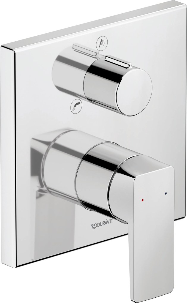 Jednouchwytowa bateria wannowa Duravit Manhattan
