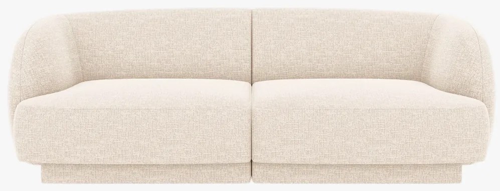 OUTLET Sofa 2-osobowa Szenil jasny beż 180/90/70 Miley od Micadoni