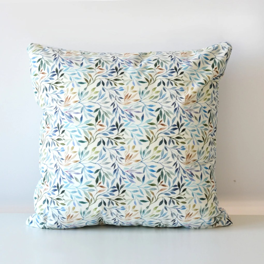 Miękka poszewka ozdobna Eucalyptus z motywem roślinnym