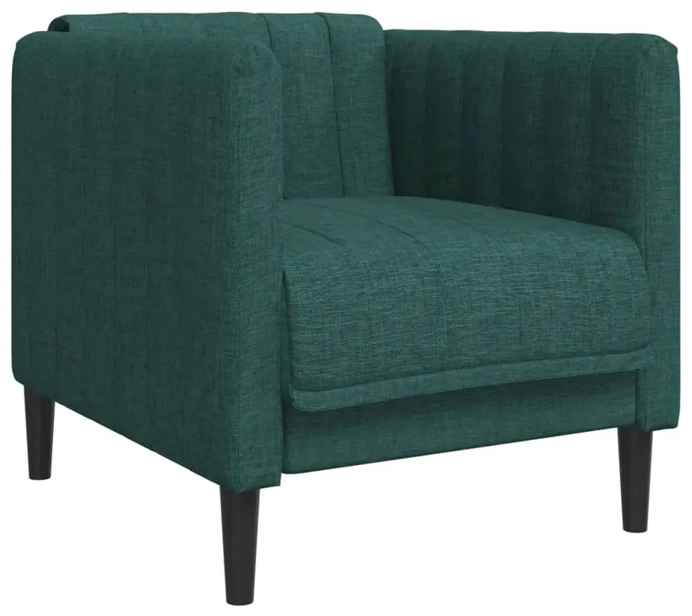 Elegancki ciemnozielony fotel wypoczynkowy Z7-G93