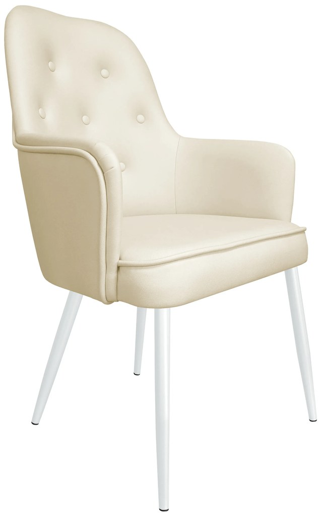 Krzesło SARA noga biała Vega02