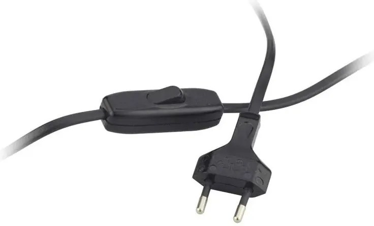 Lampka stołowa z abażurem na białym stelażu - S6-K12