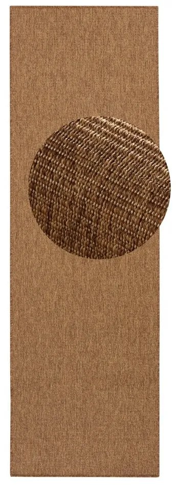 Brązowy dywan odpowiedni na zewnątrz 80x150 cm Nature – Hanse Home