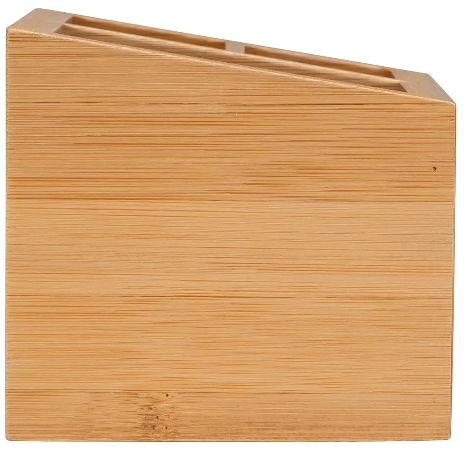 Bambusowy organizer łazienkowy Wenko Allegre, 12x9 cm