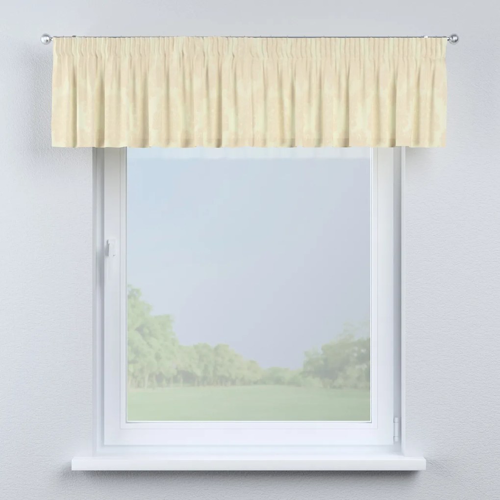 Lambrekin na taśmie marszczącej