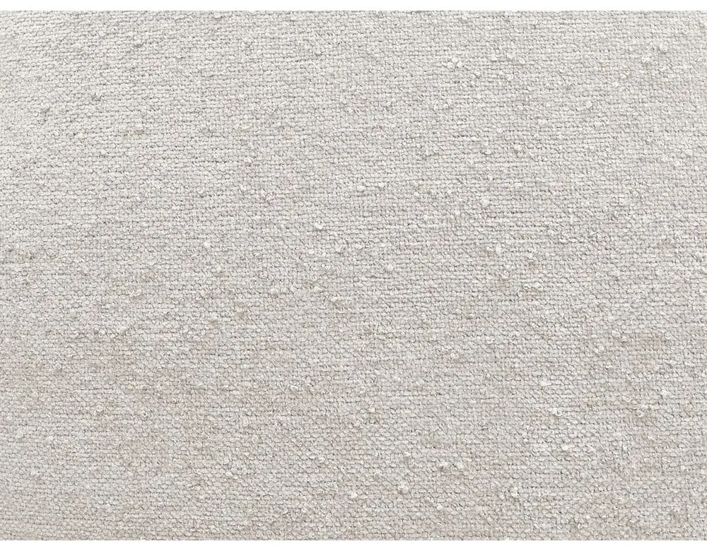 Biały podnóżek z materiału bouclé Everest – Bobochic Paris