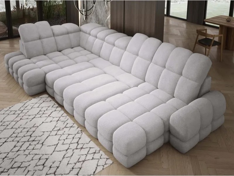 Narożnik TOLLO XL Lewostronny Elektryczna regulacja Tkanina ANTHOLOGY 17 WERSAL