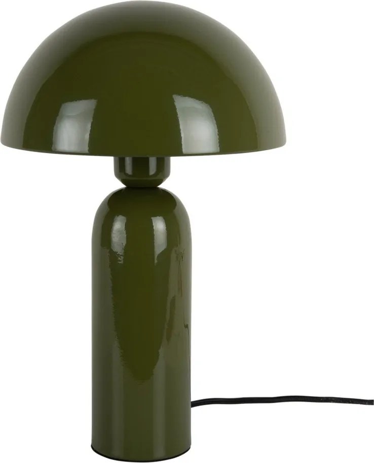 Ciemnozielona lampa stołowa (wysokość 35 cm) Aente – Leitmotiv