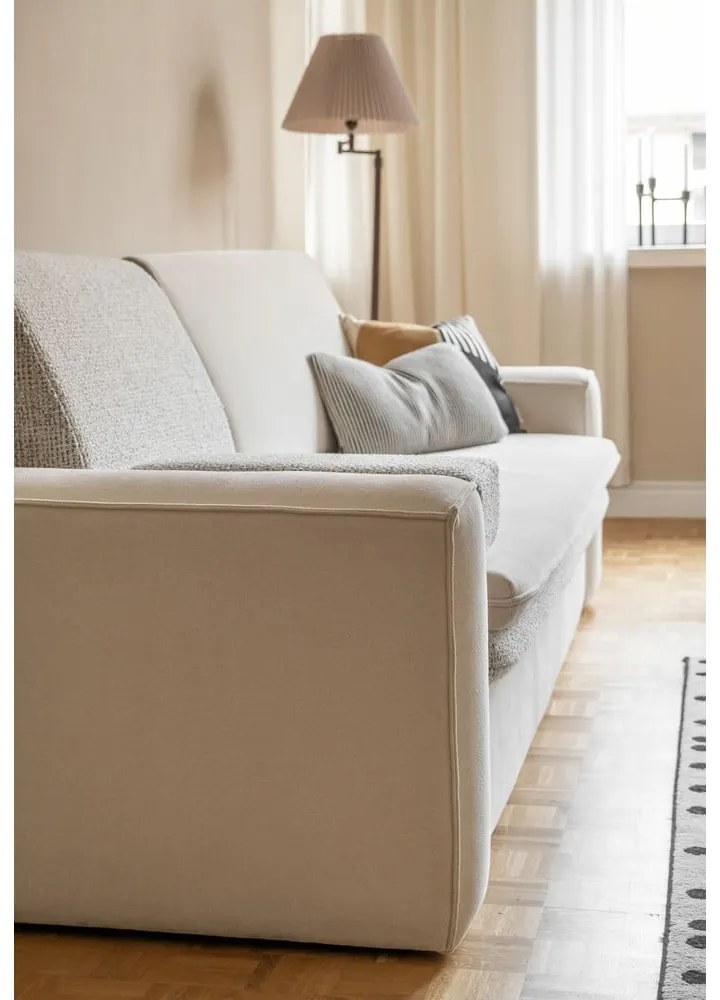 Beżowa rozkładana sofa 237 cm Wilson – Miuform