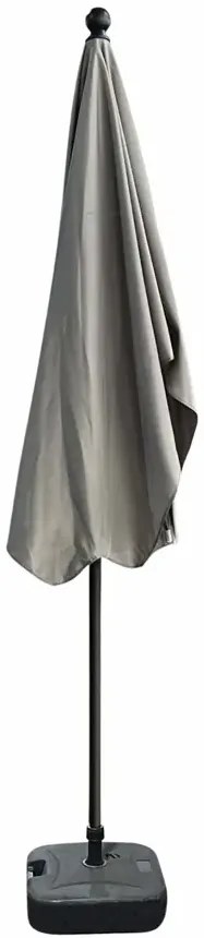 Jasnoszary Prostokątny Parasol G3-N65