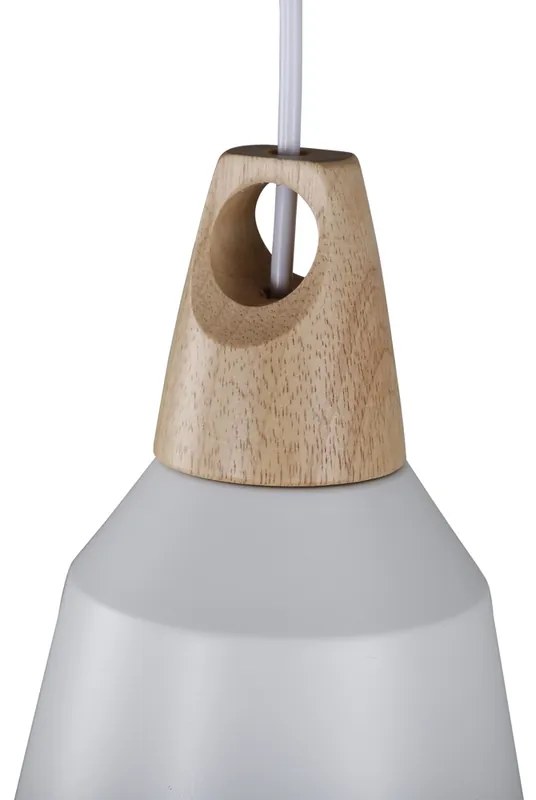 Biała wisząca lampa NAO