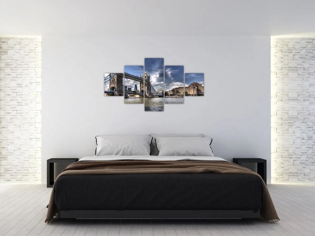 Obraz -  Tower Bridge w Londynie (125x70 cm)