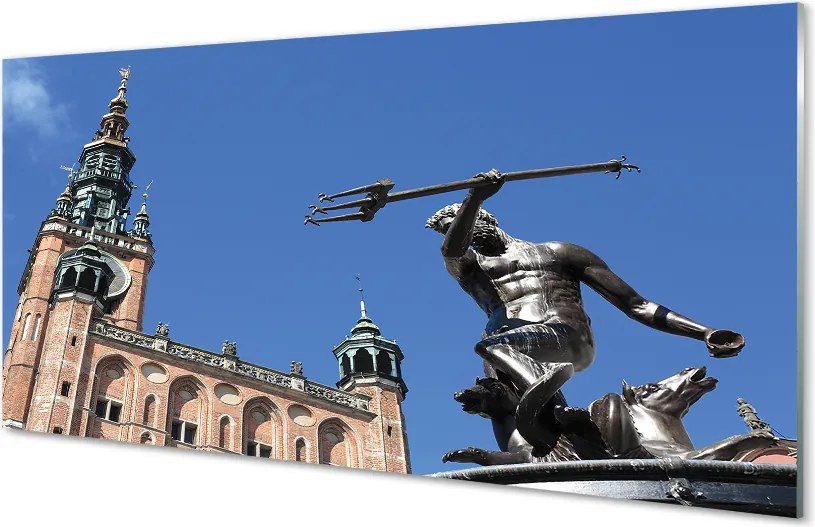 Panel szklany do Kuchni Zabytkowy Kościół v Gdańsku