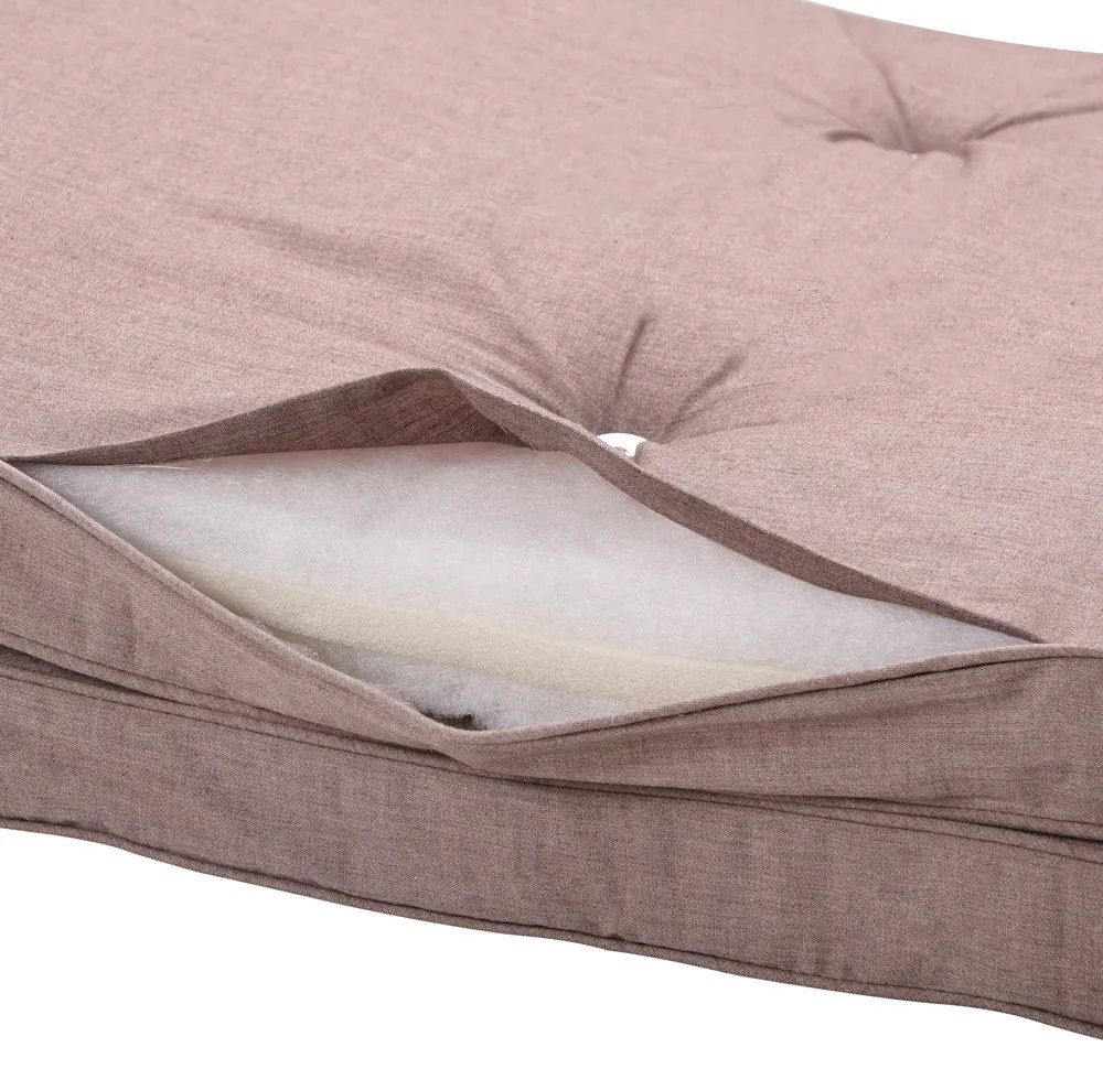 Mata na leżak TAMI SUN, 194x55x5cm, beżowy melanż Jurhan