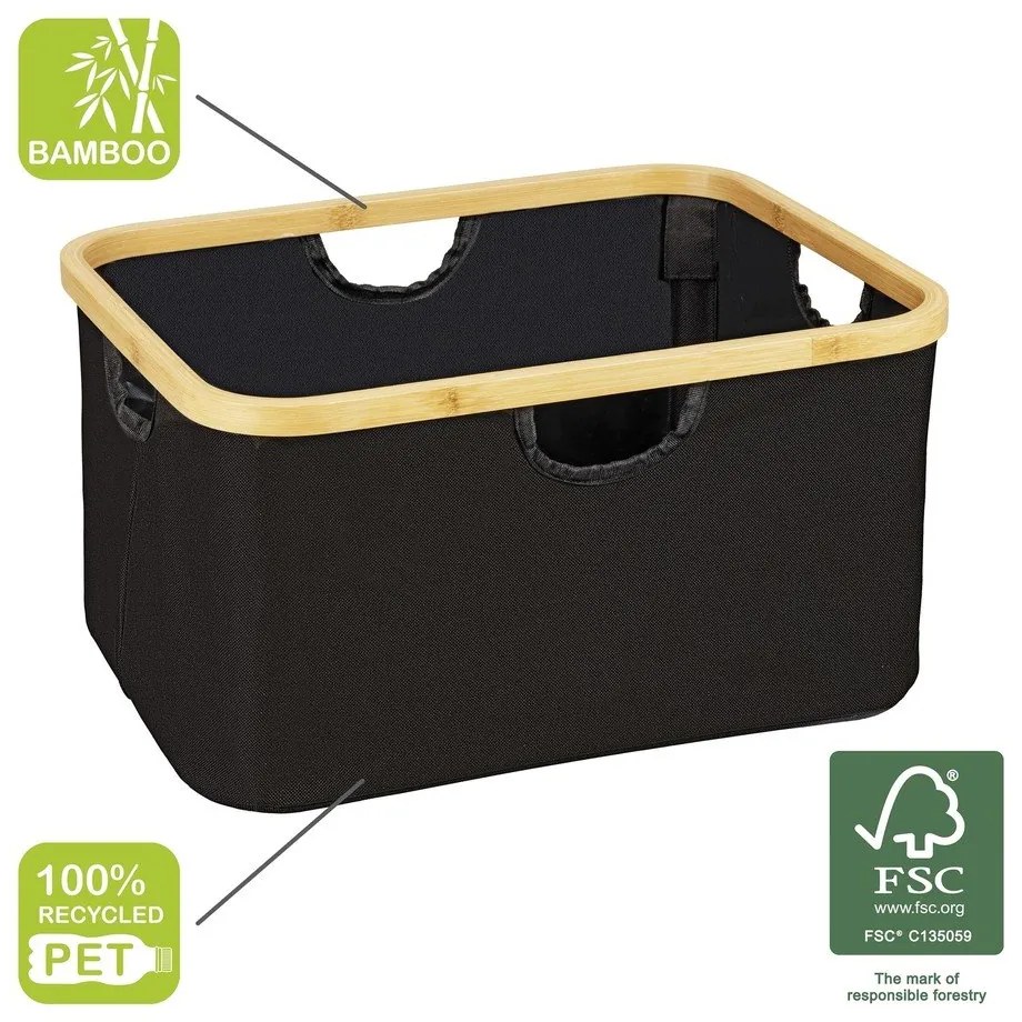 Tekstylne koszyki zestaw 2 szt. Ecori – Wenko
