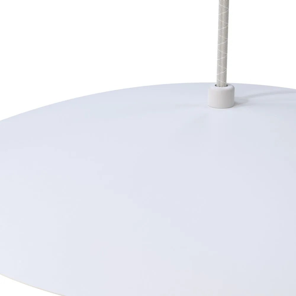 Biała lampa wisząca SULION Poppins, wys. 150 cm