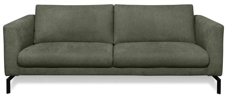 Ciemnozielona sofa 216 cm Gomero – Scandic