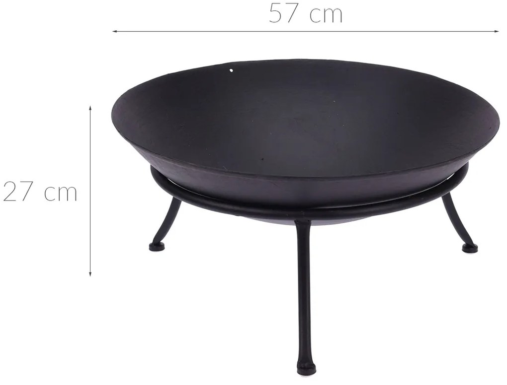 Palenisko ogrodowe na ognisko, Ø 57 cm