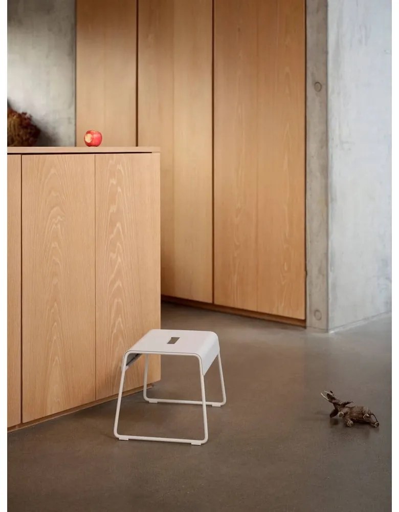 Szary stołek A-stool − Zone