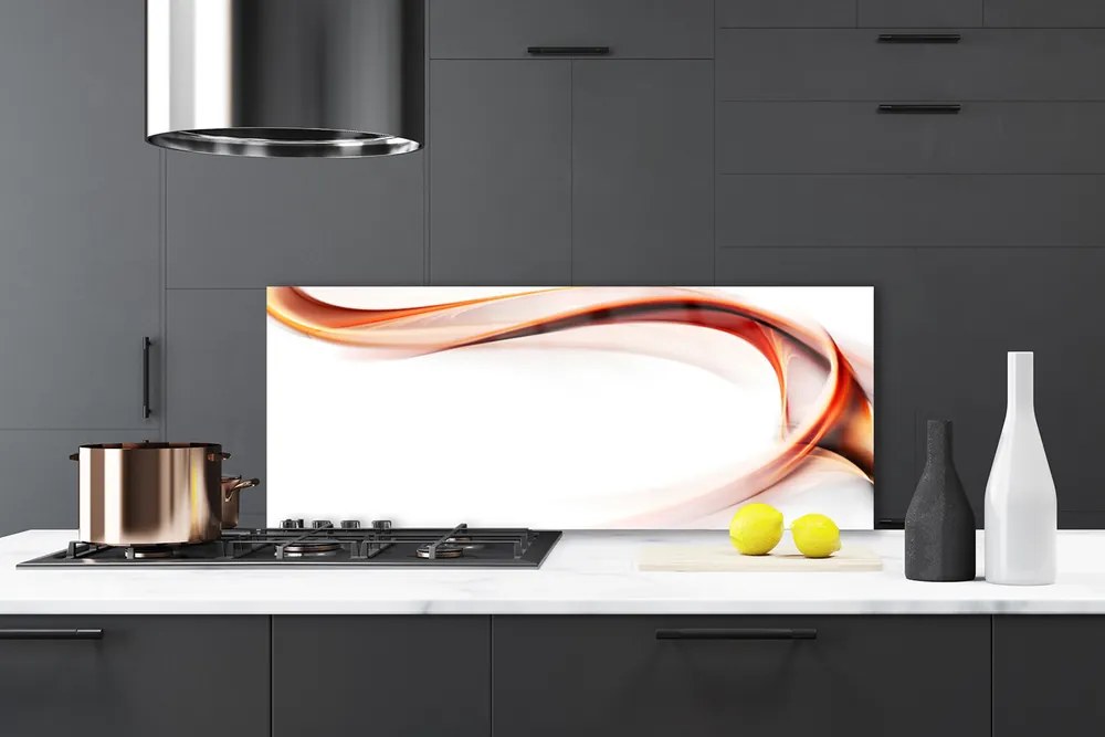 Panel Szklany Fluidyczna Forma Nowoczesna