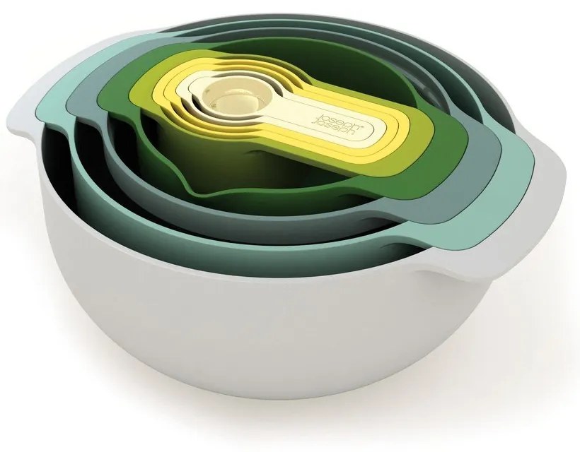 9-częściowy zestaw misek Joseph Joseph Opal