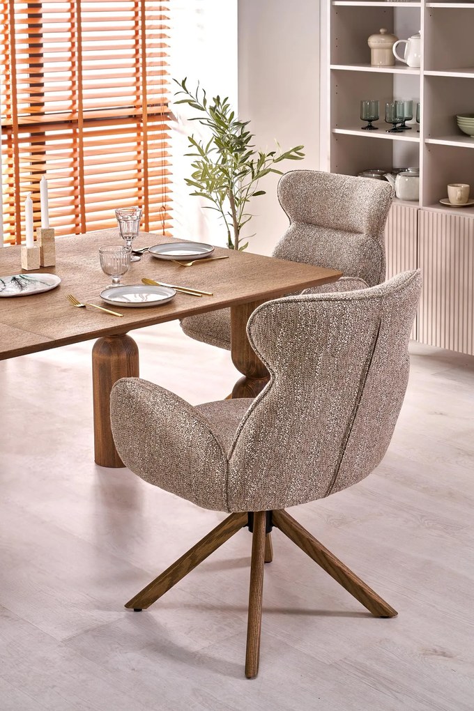 ELTON stół rozkładany 200-300x101x76 cm jasny orzech mieści 8-10 osób
