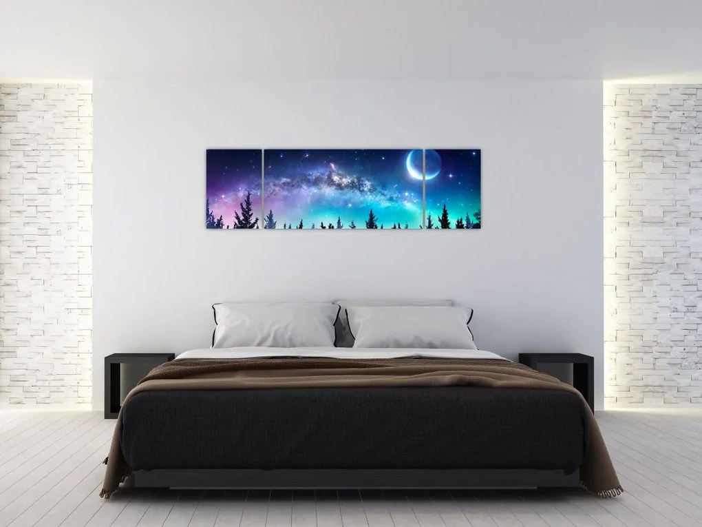 Obraz - Droga Mleczna (170x50 cm)