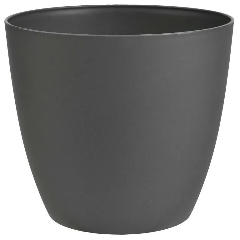 Gardenico Doniczka Ella matowy antracyt, śr. 25 cm, śred. 25 cm