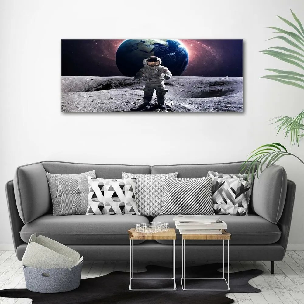 Foto obraz szkło hartowane Astronauta