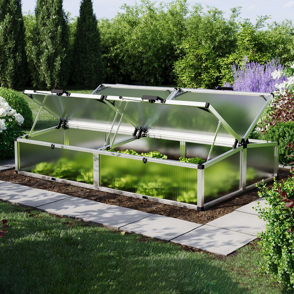 GFP 205 x 103 cm Mini szklarnia - (GFPV00865)