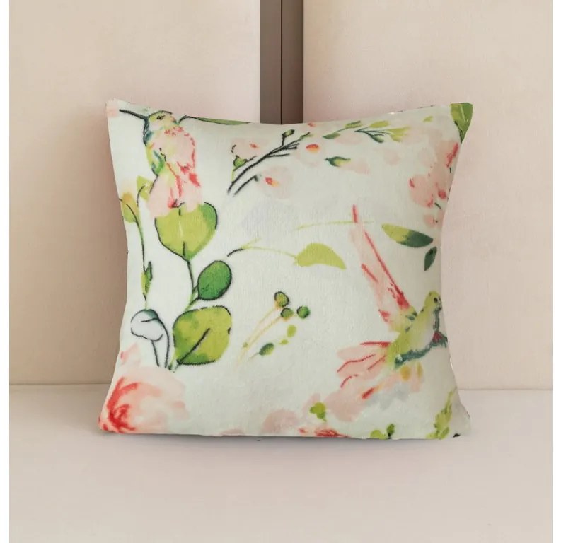 Mikropluszowa poszewka na poduszkę BRONEA 45x45 cm, kolorowa