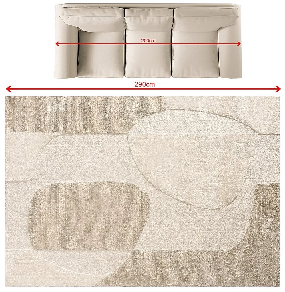 Dywan Sento cream 200x290 cm