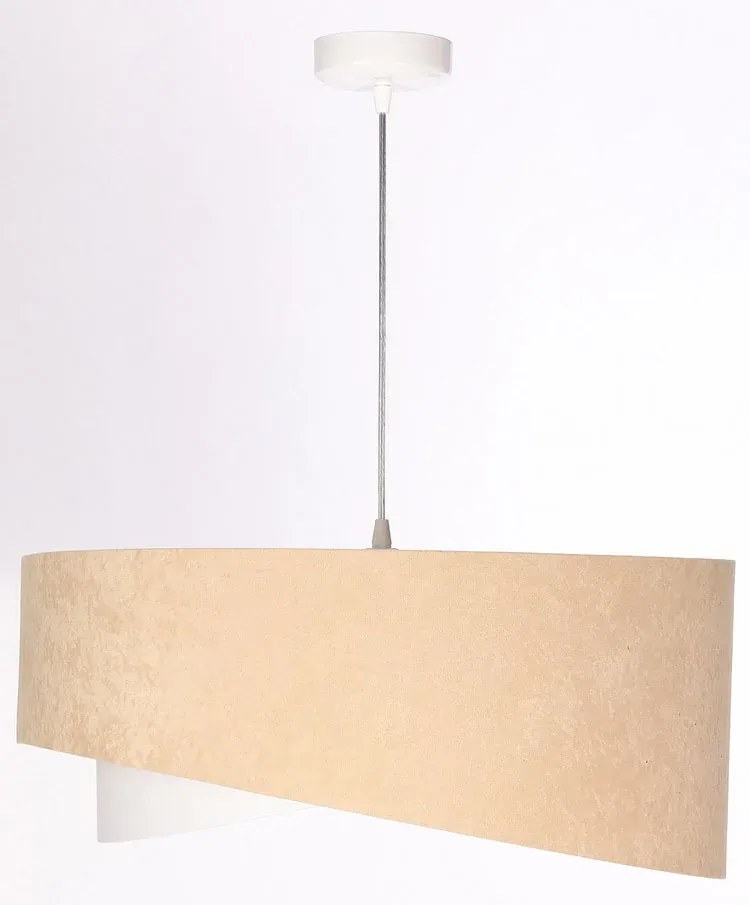 Beżowa skandynawska lampa wisząca - 5X EX983 R9-C44