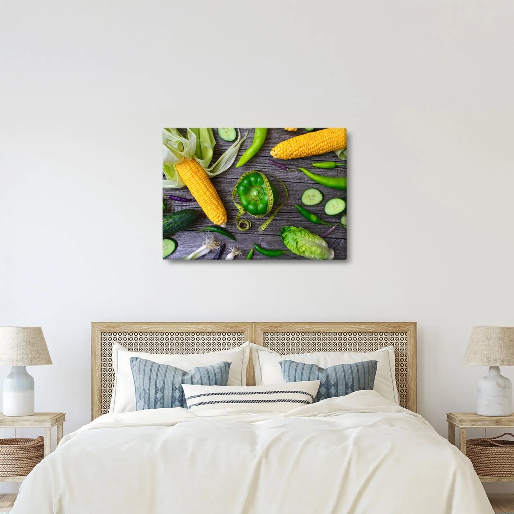 Obraz z warzywami (70x50 cm)