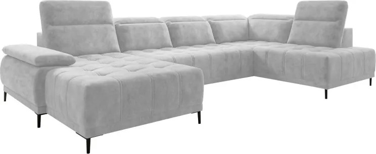 Narożnik FOCUS XL z elektryczną regulacją w tkaninie SALVADOR 13 WERSAL