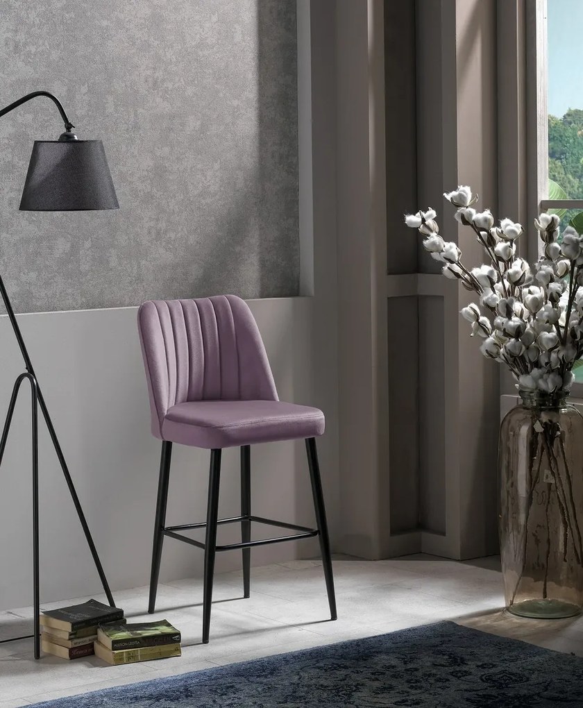 Zestaw krzeseł barowych Vento Lilac, 2 szt., 2 szt.