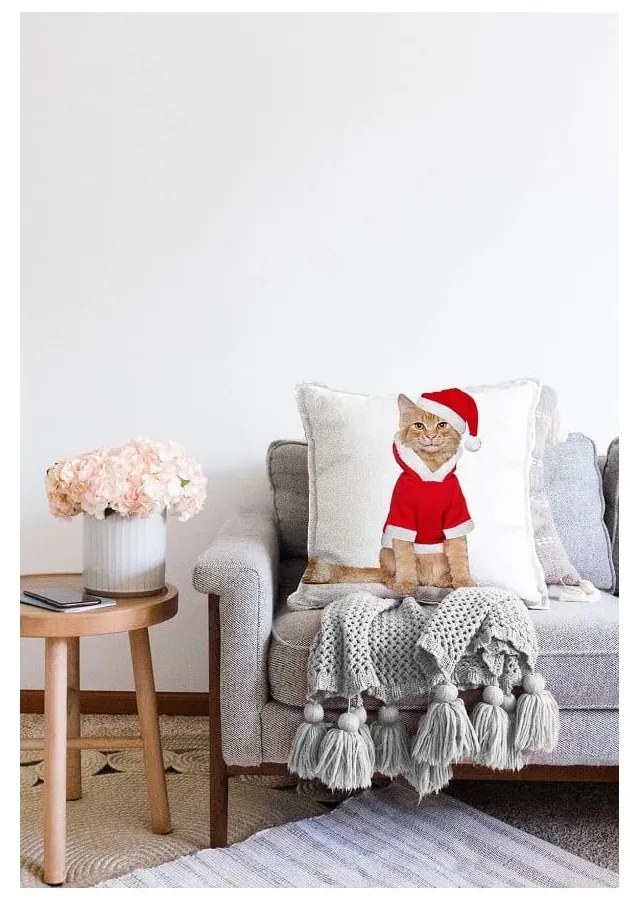 Poszewka na poduszkę ze świątecznym motywem 43x43 cm – Mila Home