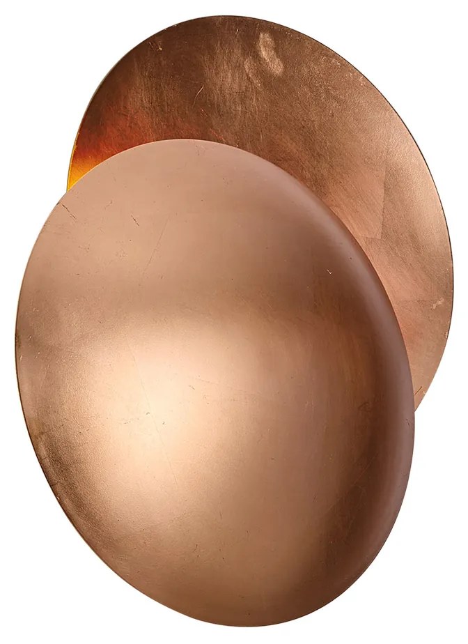 Nowoczesny Kinkiet / Lampa scienna miedziany 34,5 cm 2-źródła światła - Sunrise Nowoczesny Oswietlenie wewnetrzne