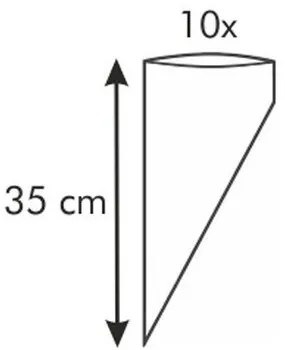 Tescoma DELÍCIA woreczek do zdobienia 35 cm, 10 szt., 35 cm