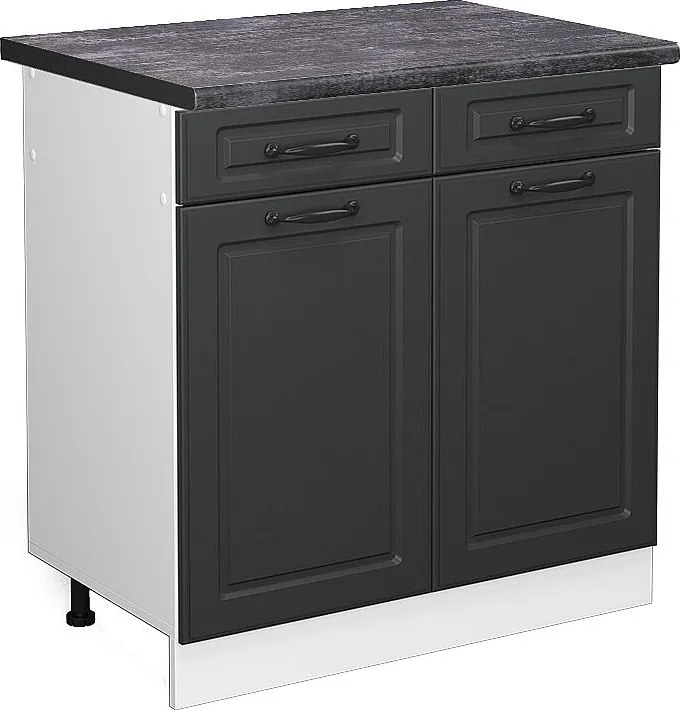 Szafka dolna do kuchni antracytowy domek wiejski 80x60x81.6 r-line