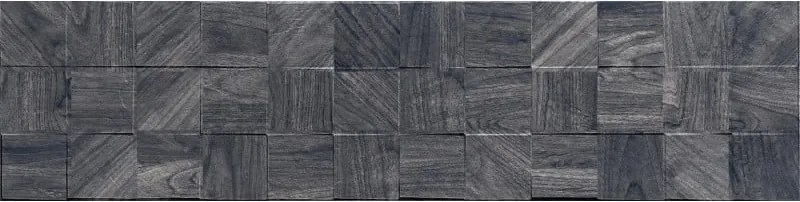 Mexen Riga Lyon Black gres szkliwiony rekt. G1, płytka drewnopodobna ścienna 120 x 30 cm, mat - TL713-120-030-50