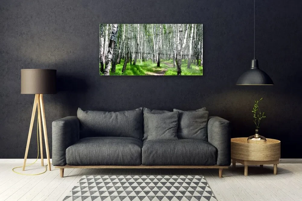 Obraz na Szkle Drzewa Trawa Natura