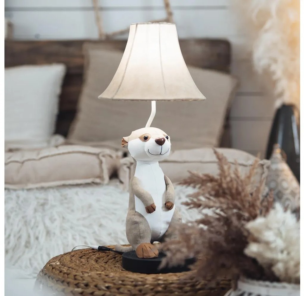 Happy Lamps - LED Dziecięca lampa stołowa EDDIE LED/5,4W/230V surykatka